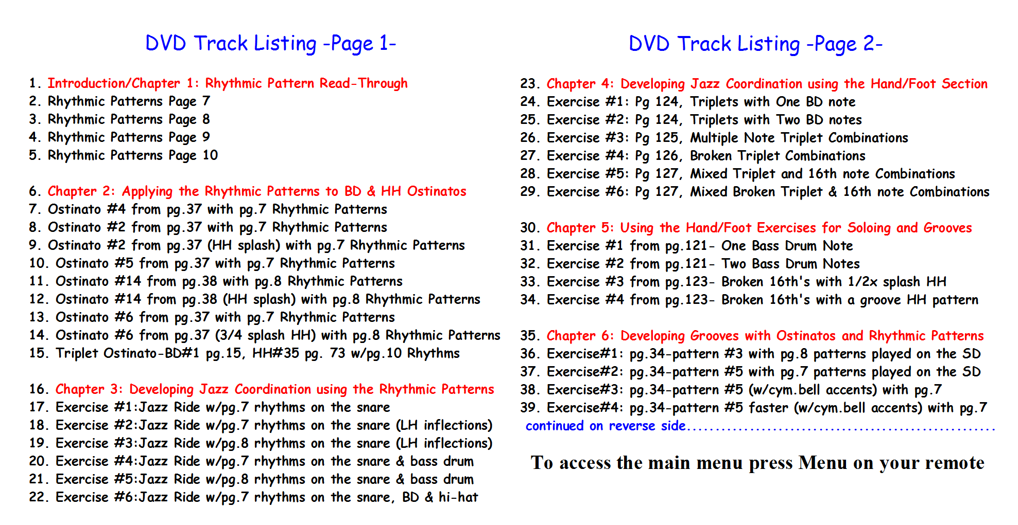 Advanced Coord DVD insert pg 1-2 Final